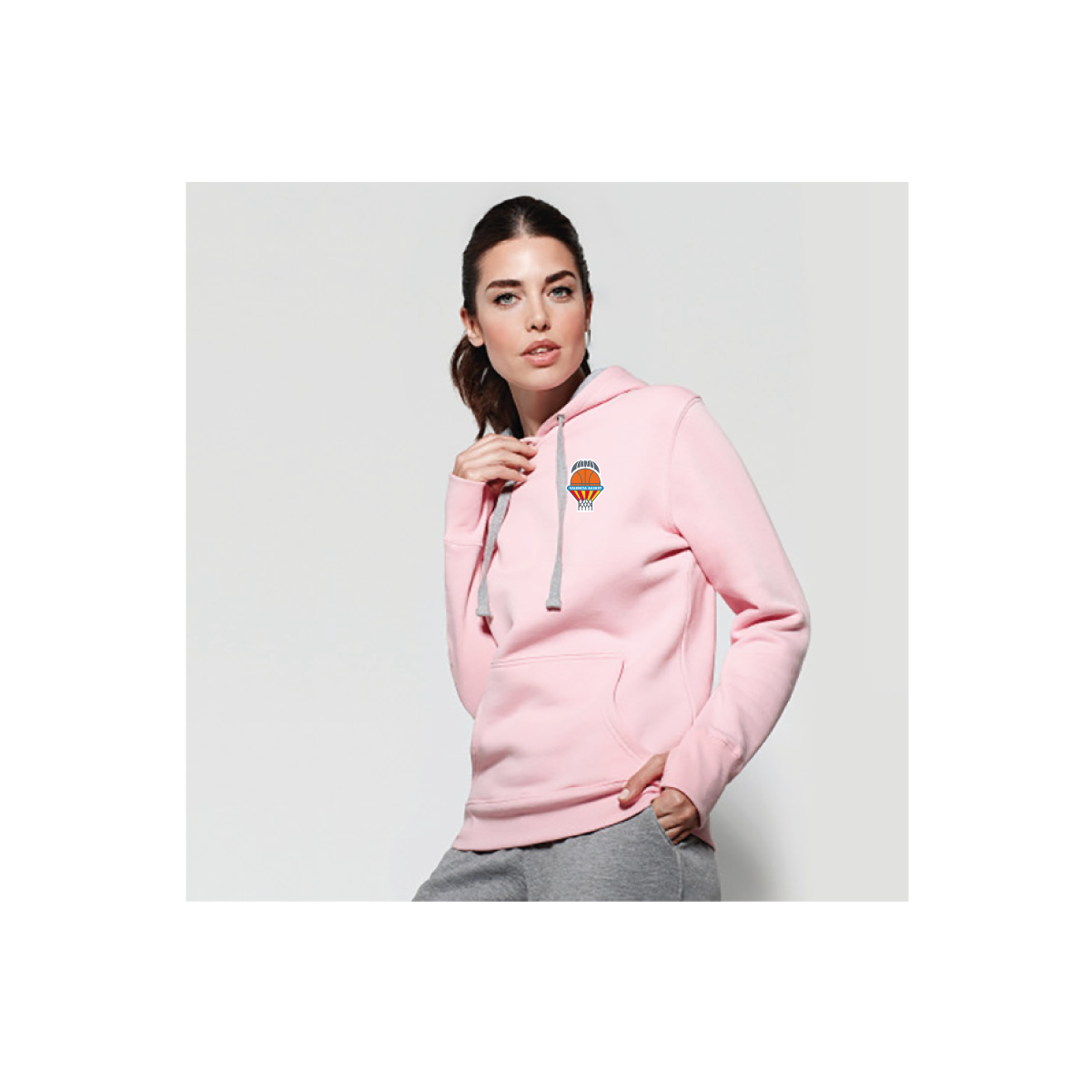 Sudadera Capucha combinada mujer Urban