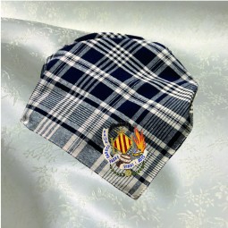 Pañuelo cuadros azules Hierbas