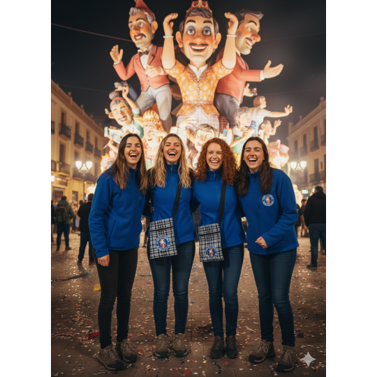 Portatodo TF cuadros azules Hierbas