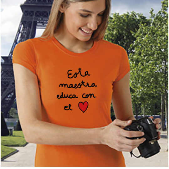 Camiseta mujer Paris