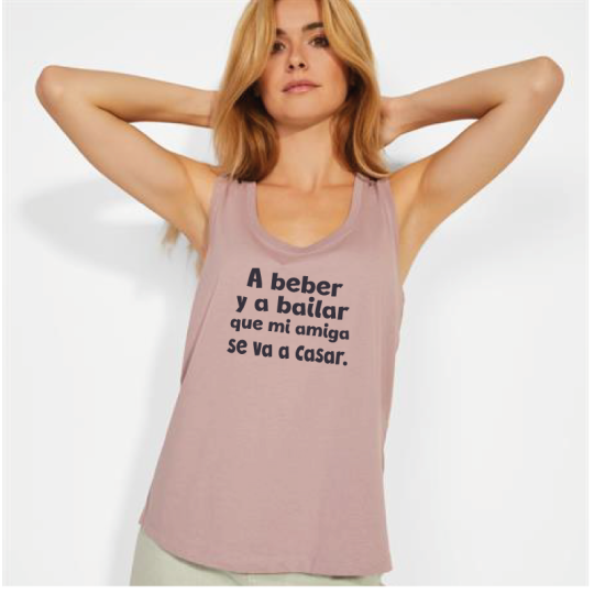 Camiseta tirantes mujer Nara